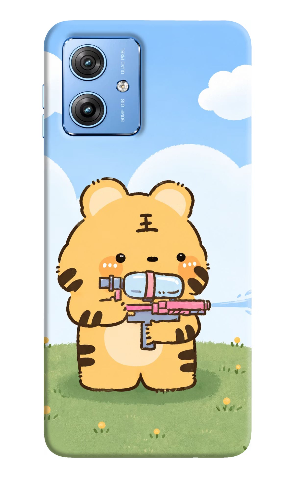 Tiger Treat Moto G64 5G Back Cover