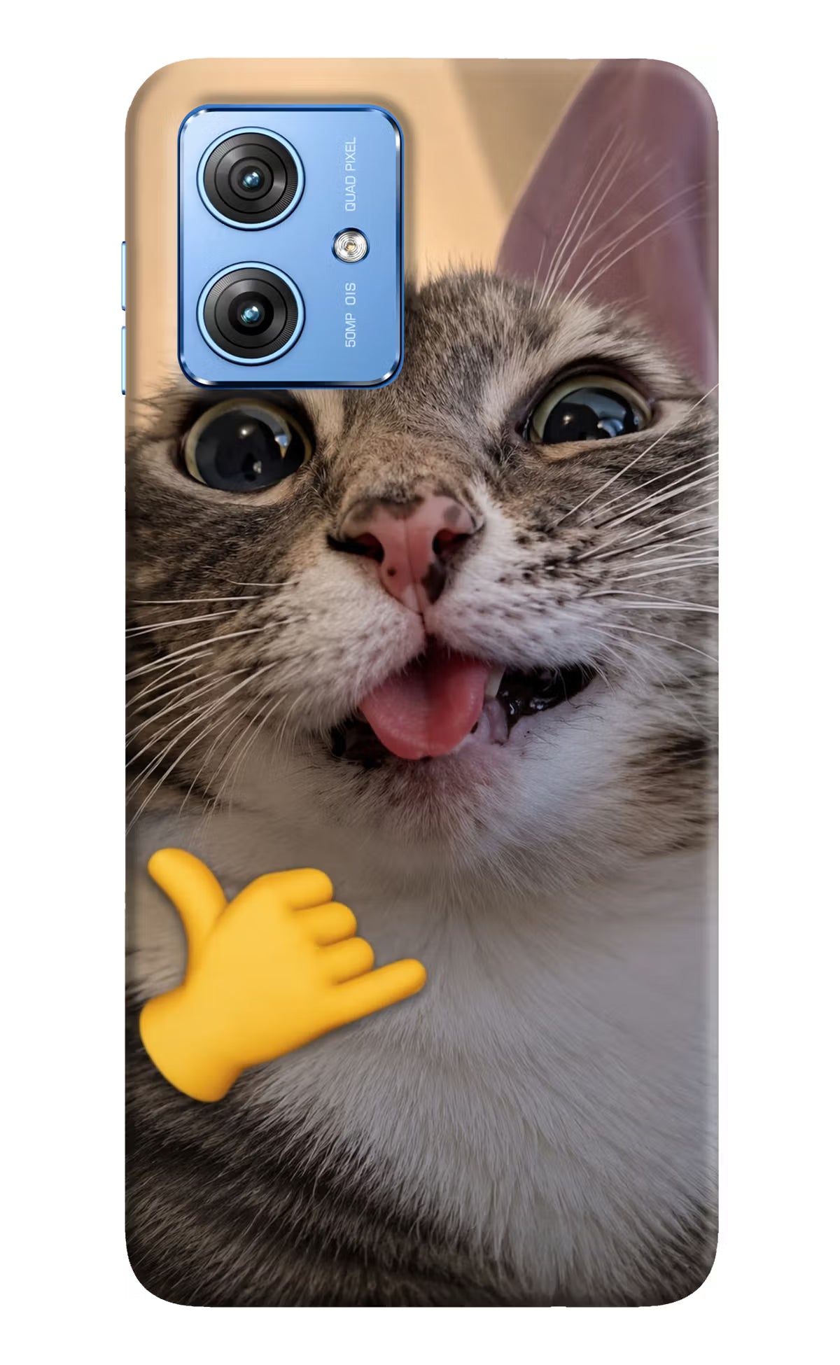 Silly Cat Call Moto G64 5G Back Cover