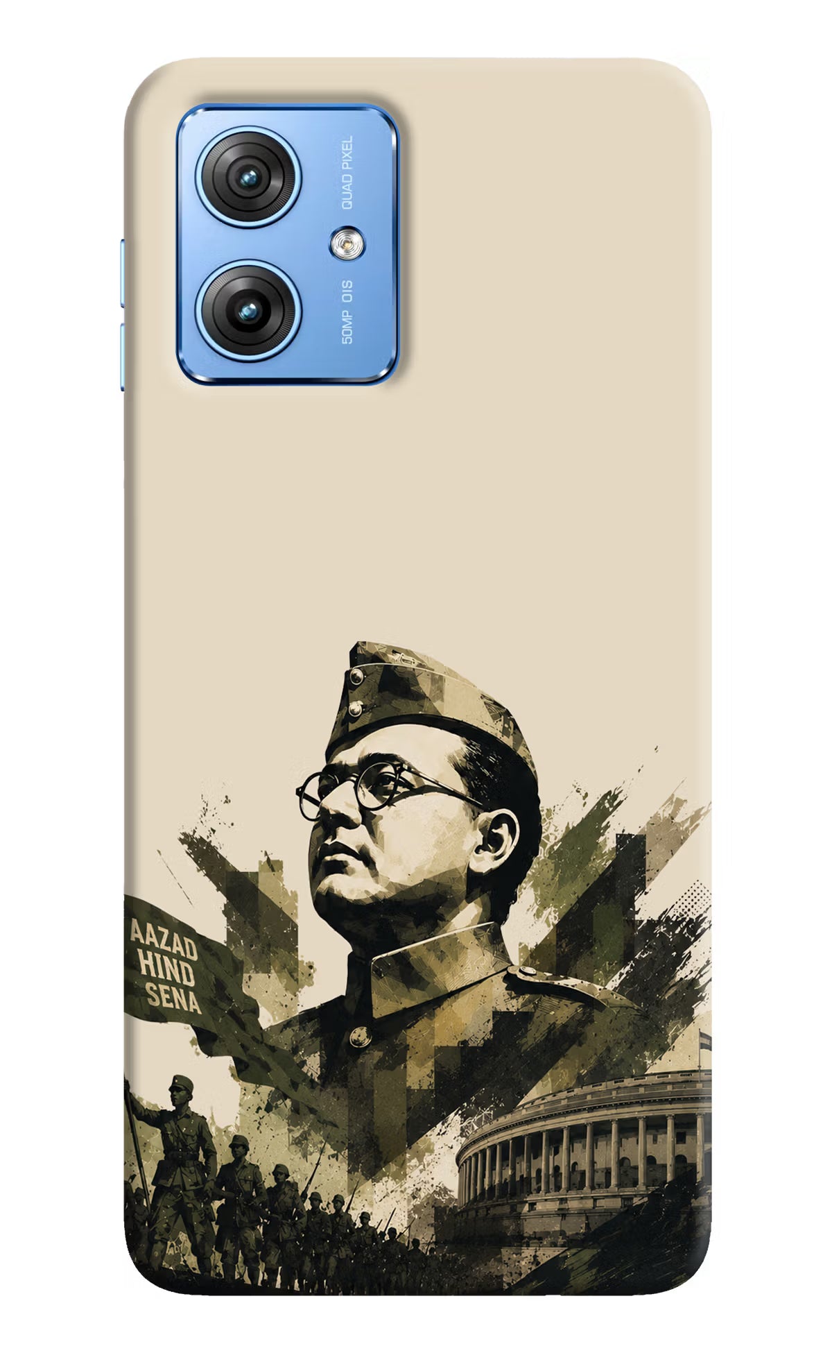 Netaji Rising Moto G64 5G Back Cover