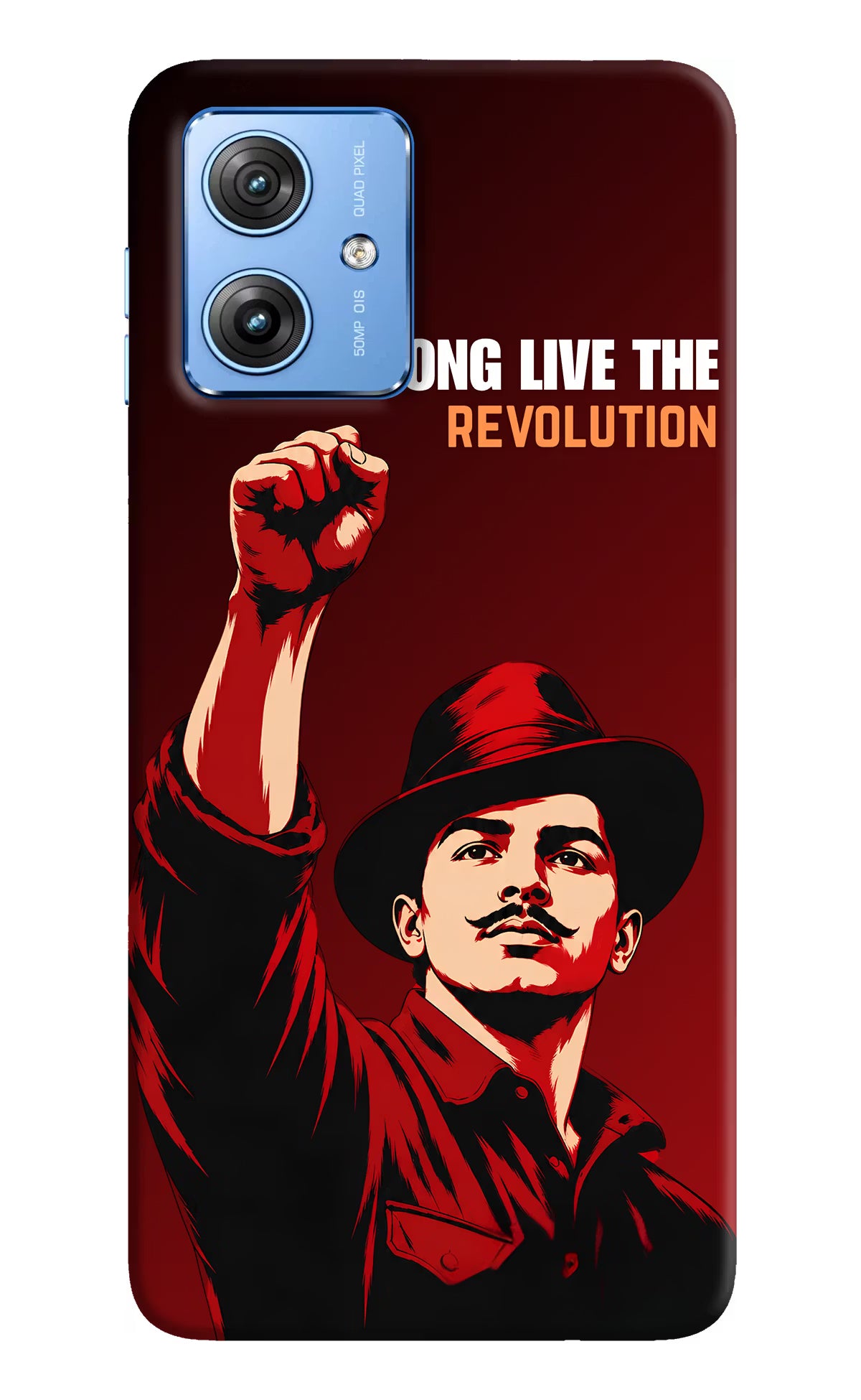 Bhagat Singh Revolution Moto G64 5G Back Cover