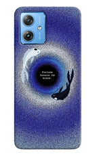 Dark Koi Moto G64 5G Hard Case Back Cover by Casekaro