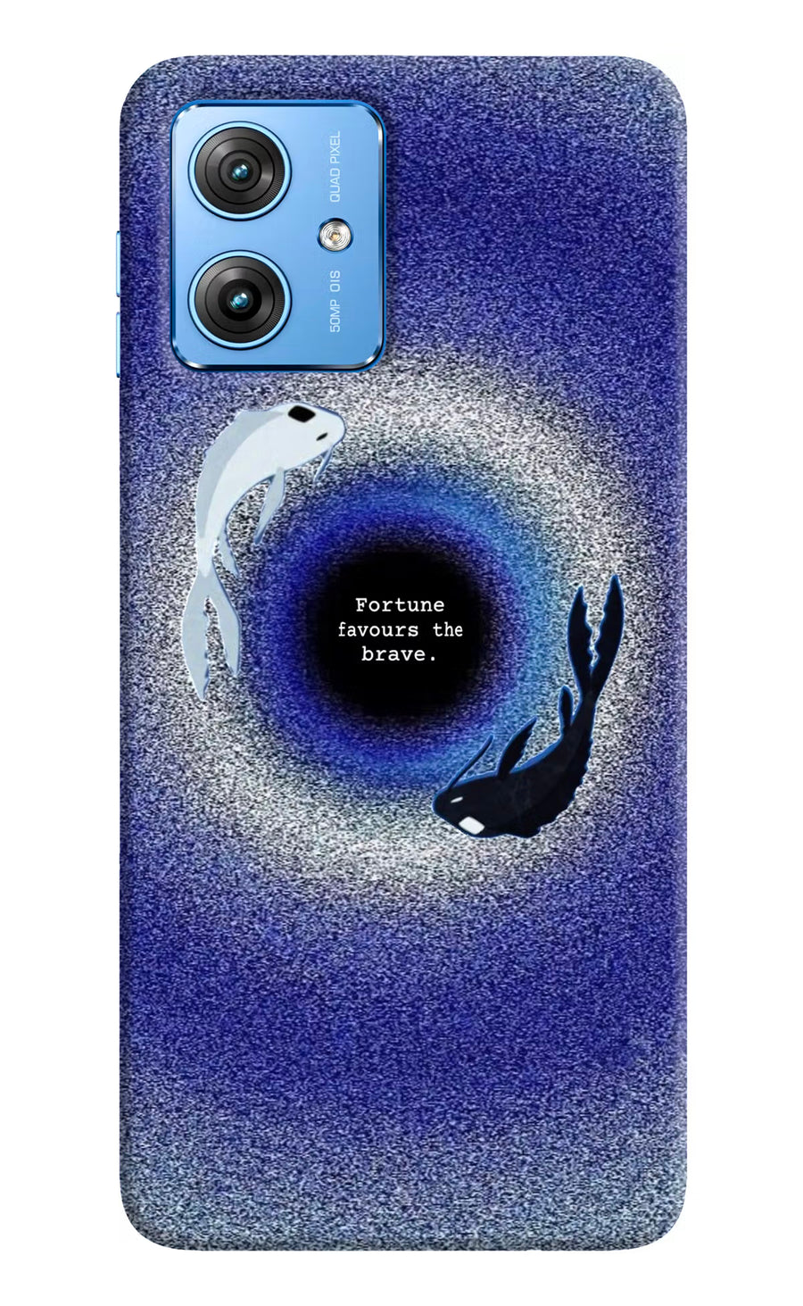 Dark Koi Moto G64 5G Back Cover, Hard case