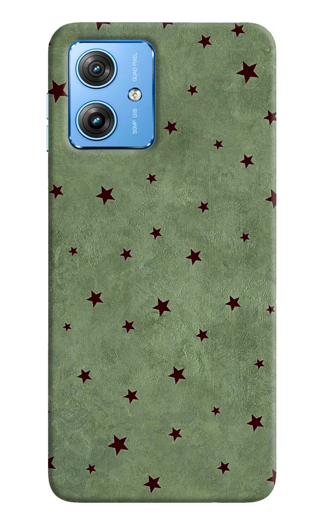 Green Stars Moto G64 5G Hard Case Back Cover by Casekaro
