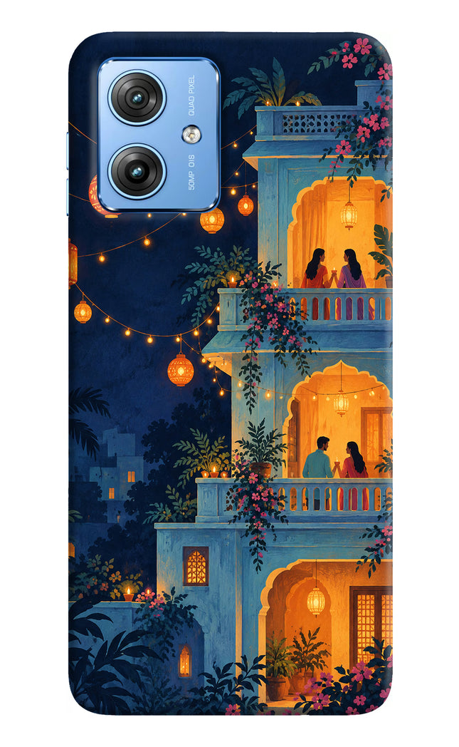 Balcony Glow Moto G64 5G Hard Case Back Cover by Casekaro