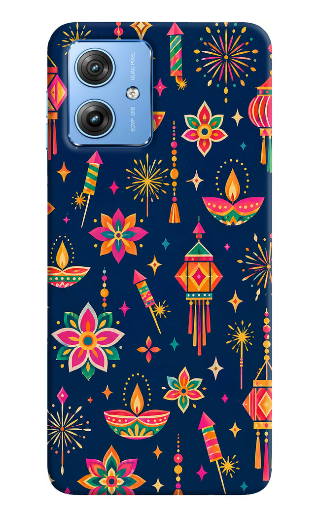 Festive Pop Moto G64 5G Hard Case Back Cover by Casekaro