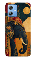 Royal Elephant Moto G64 5G Hard Case Back Cover by Casekaro