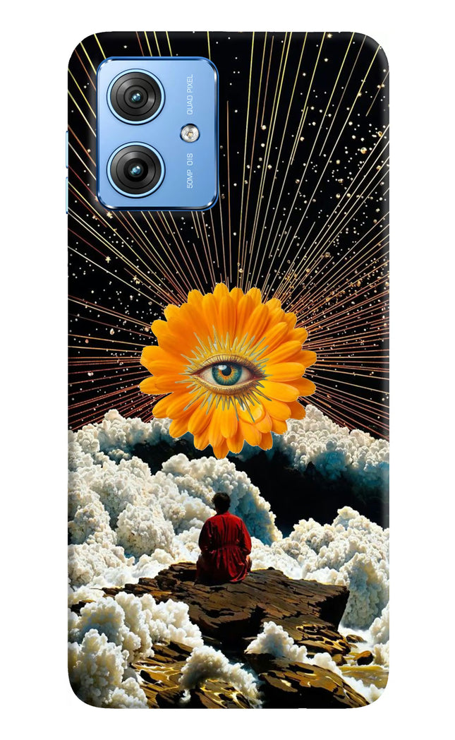 Cosmic Flower Moto G64 5G Hard Case Back Cover by Casekaro