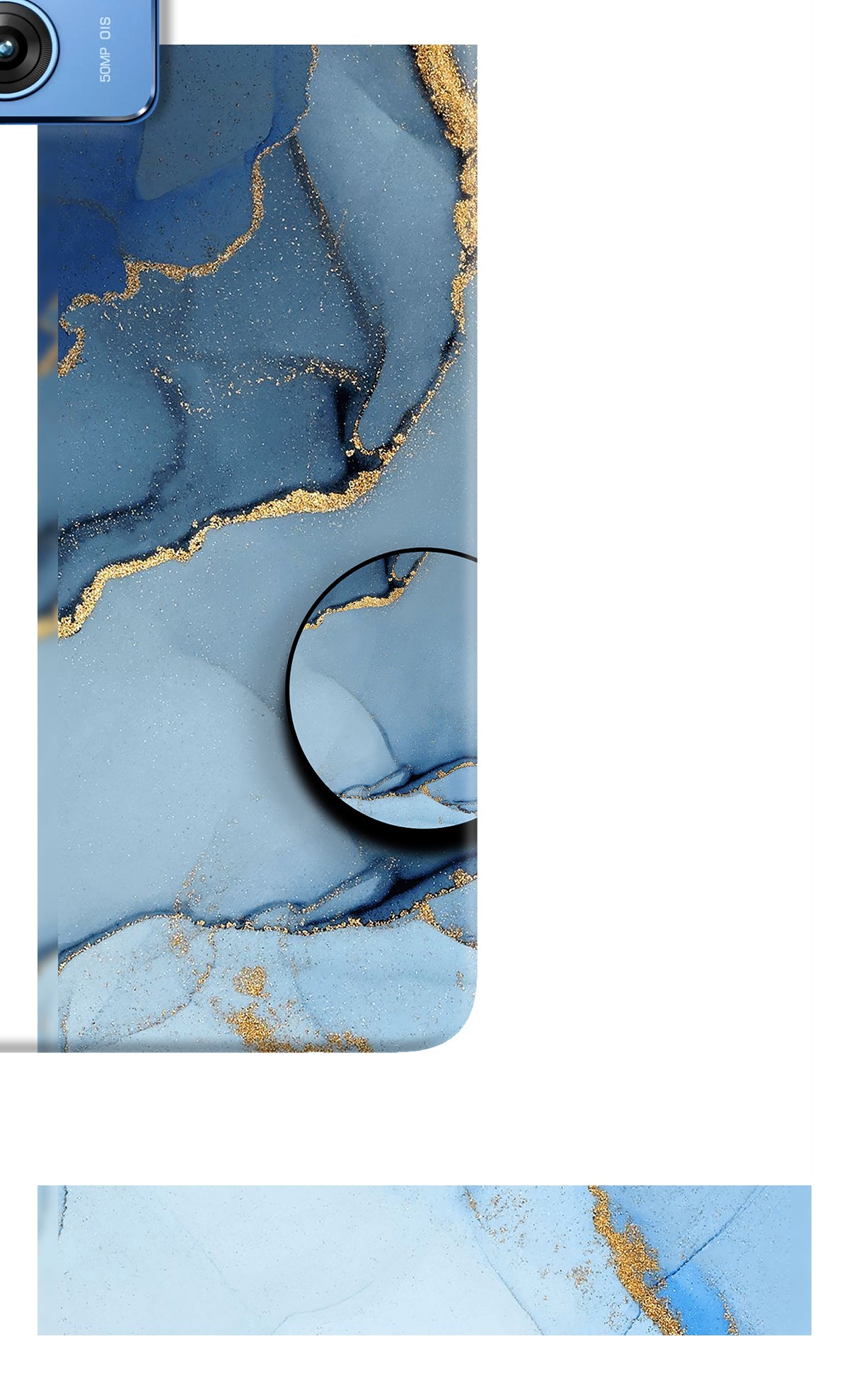 Blue Marble Moto G64 5G Pop Case