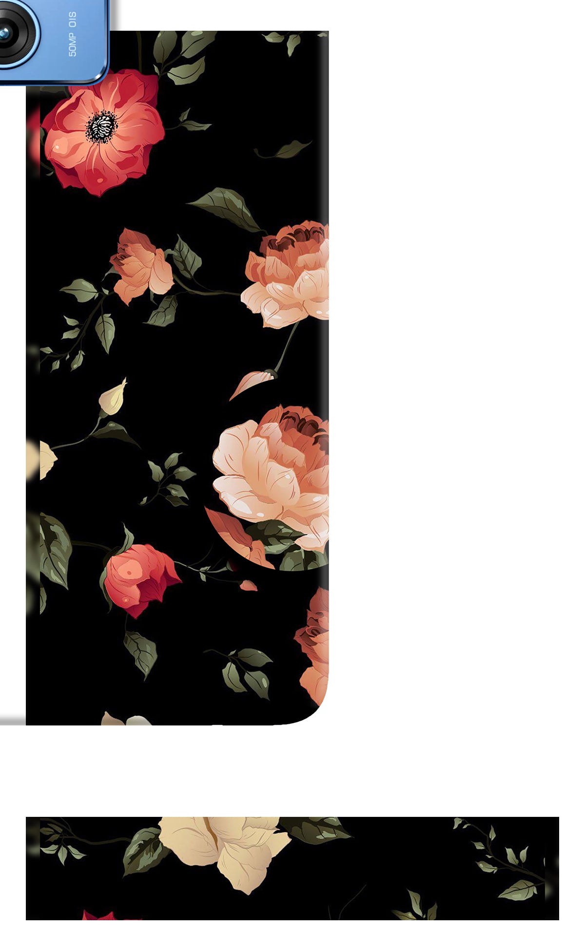 Flowers Moto G64 5G Pop Case