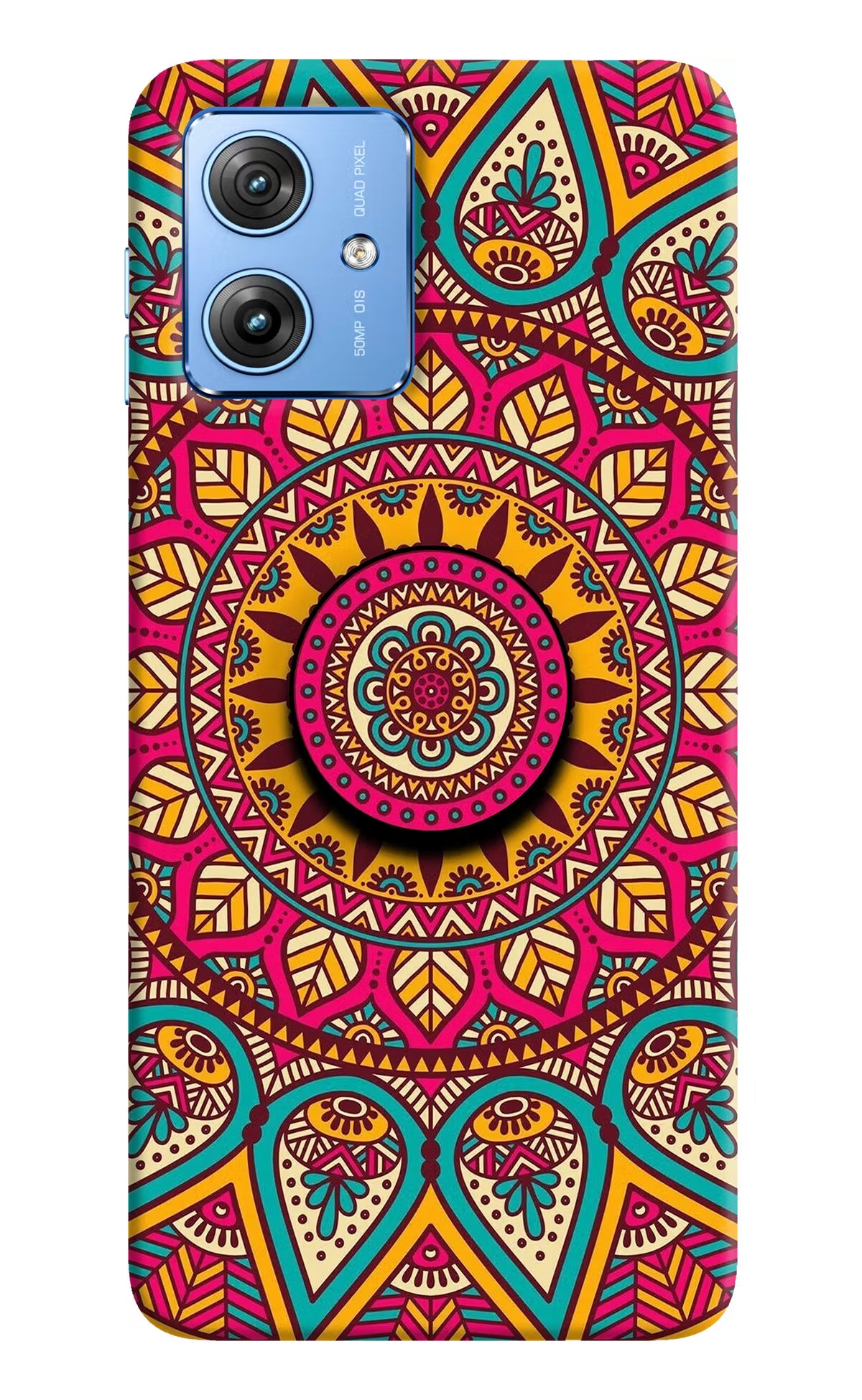 Mandala Moto G64 5G Pop Case by Casekaro