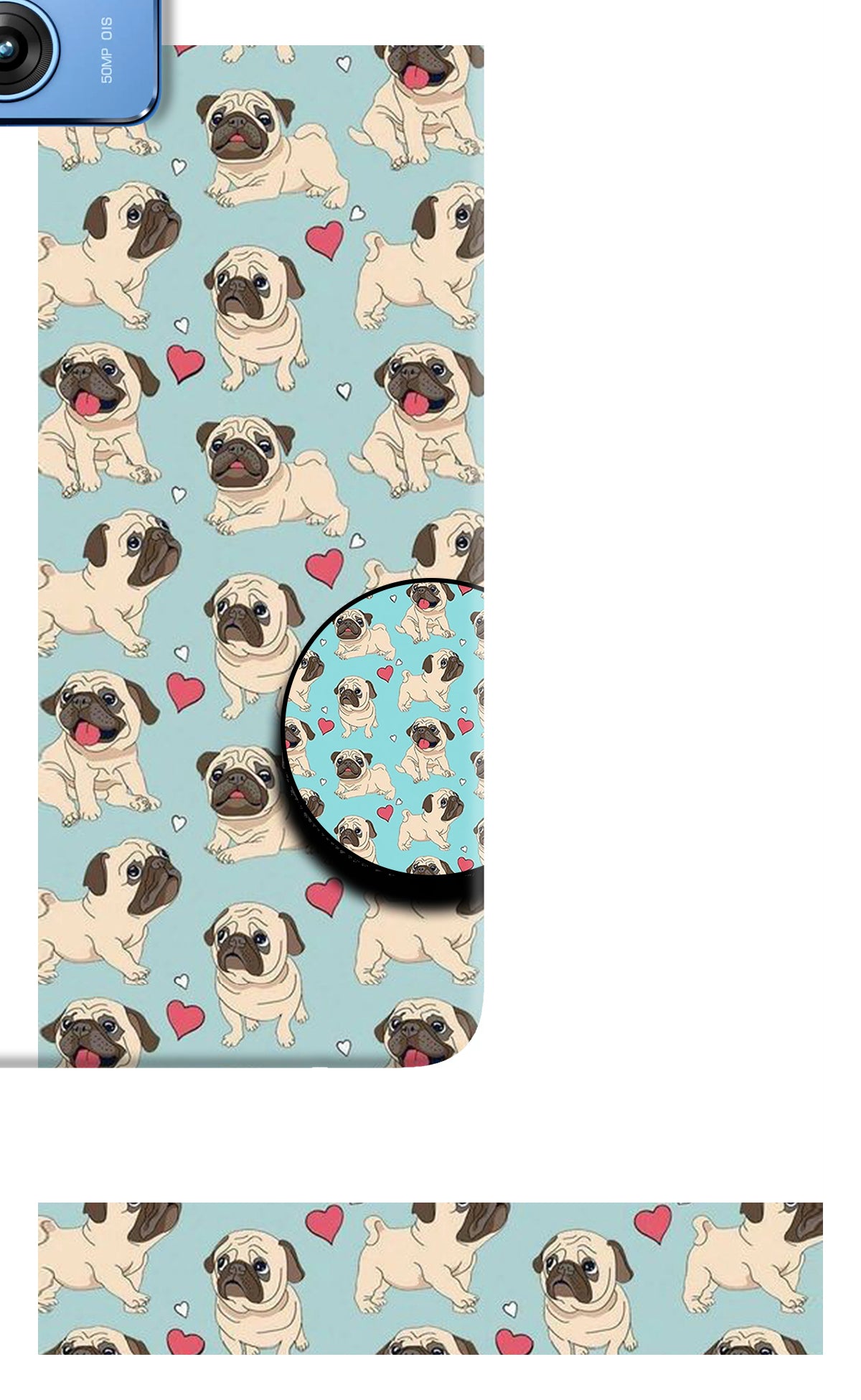 Pug Dog Moto G64 5G Pop Case