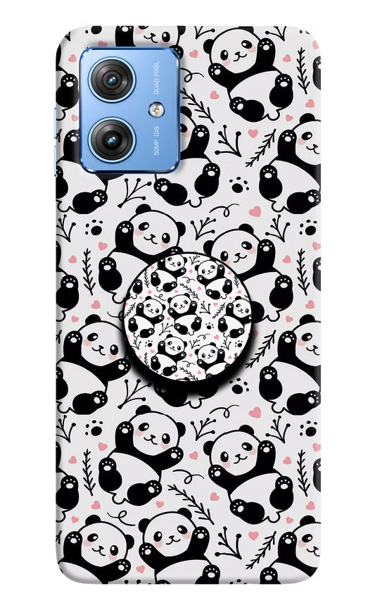 Cute Panda Moto G64 5G Pop Case by Casekaro