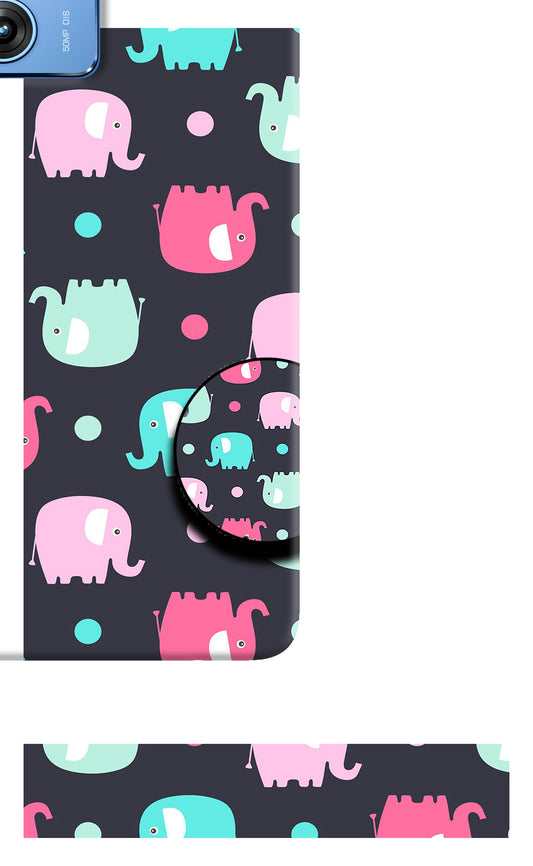 Baby Elephants Moto G64 5G Pop Case