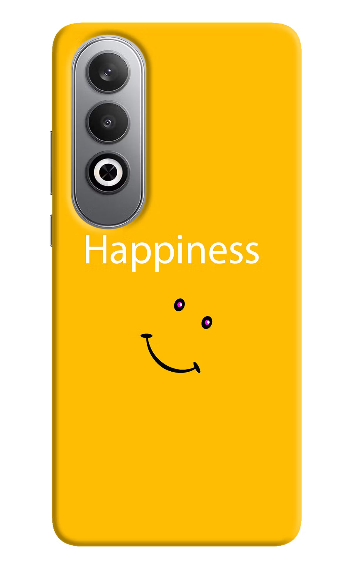 Happiness With Smiley Oneplus Nord CE4 Hard Case Back Cover by Casekaro
