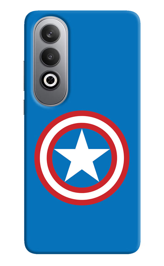 Captain America Logo Oneplus Nord CE4 Hard Case Back Cover by Casekaro
