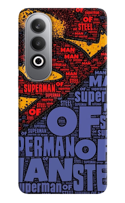 Superman Oneplus Nord CE4 Hard Case Back Cover by Casekaro