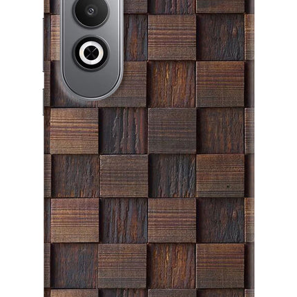 Wooden Cube Design Oneplus Nord CE4 Hard Case Back Cover by Casekaro
