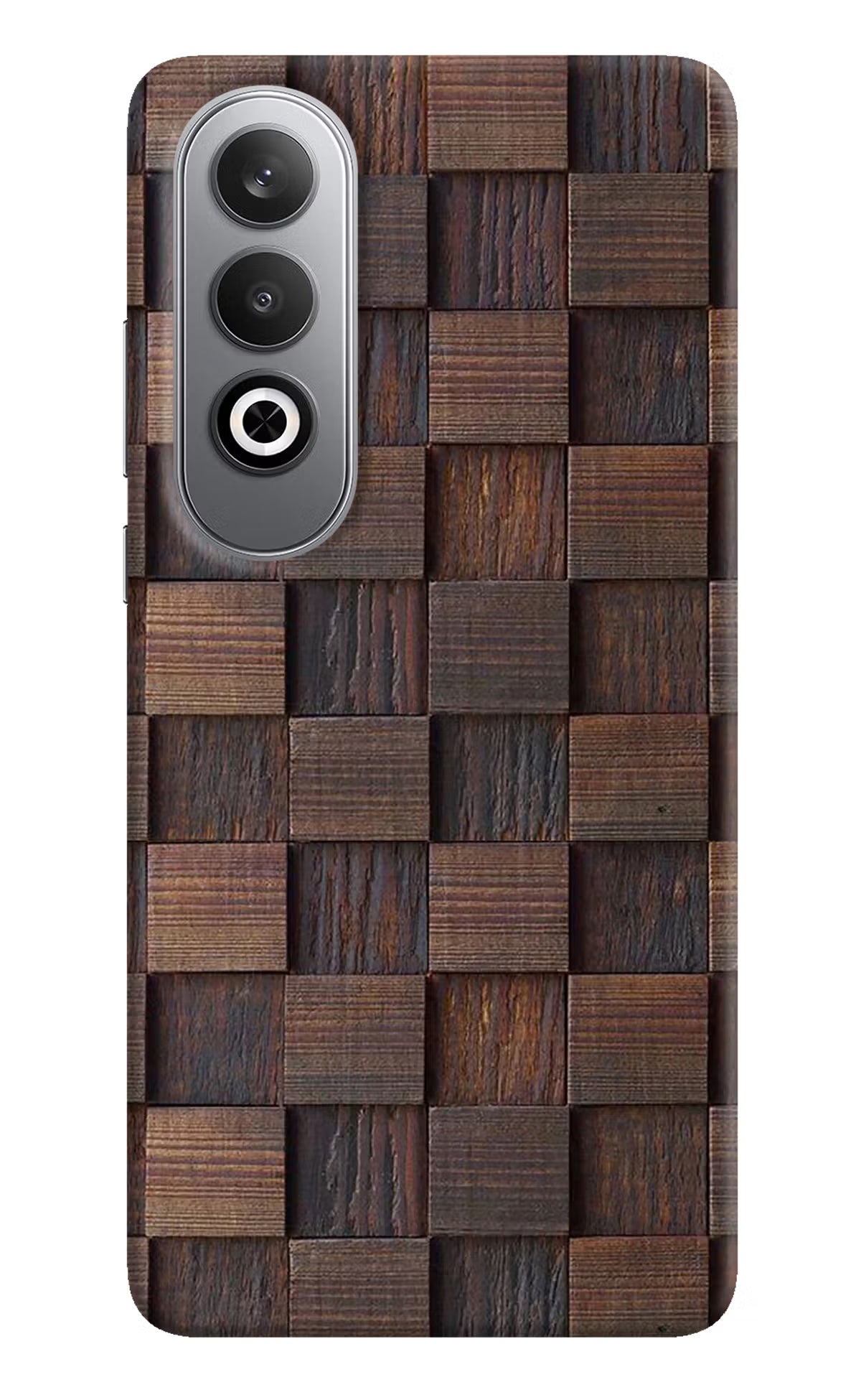 Wooden Cube Design Oneplus Nord CE4 Hard Case Back Cover by Casekaro