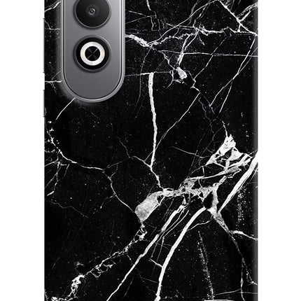 Black Marble Pattern Oneplus Nord CE4 Hard Case Back Cover by Casekaro