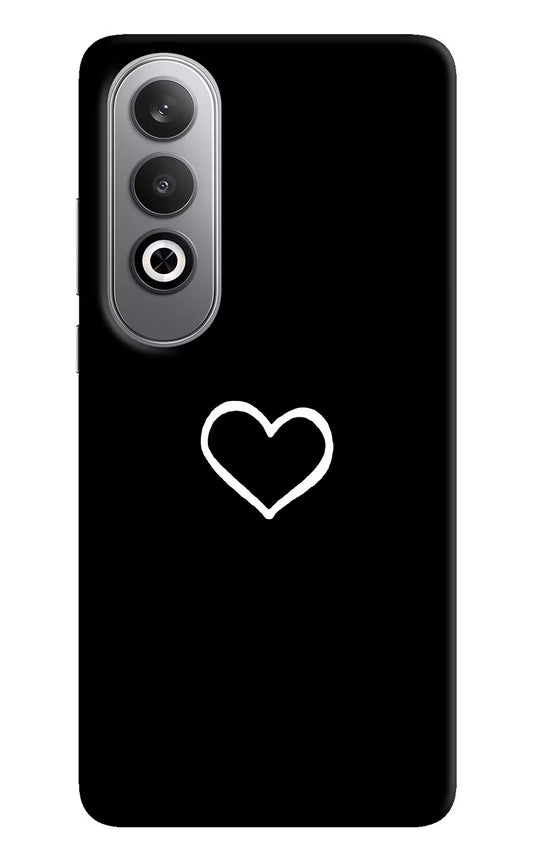 Heart Oneplus Nord CE4 Hard Case Back Cover by Casekaro