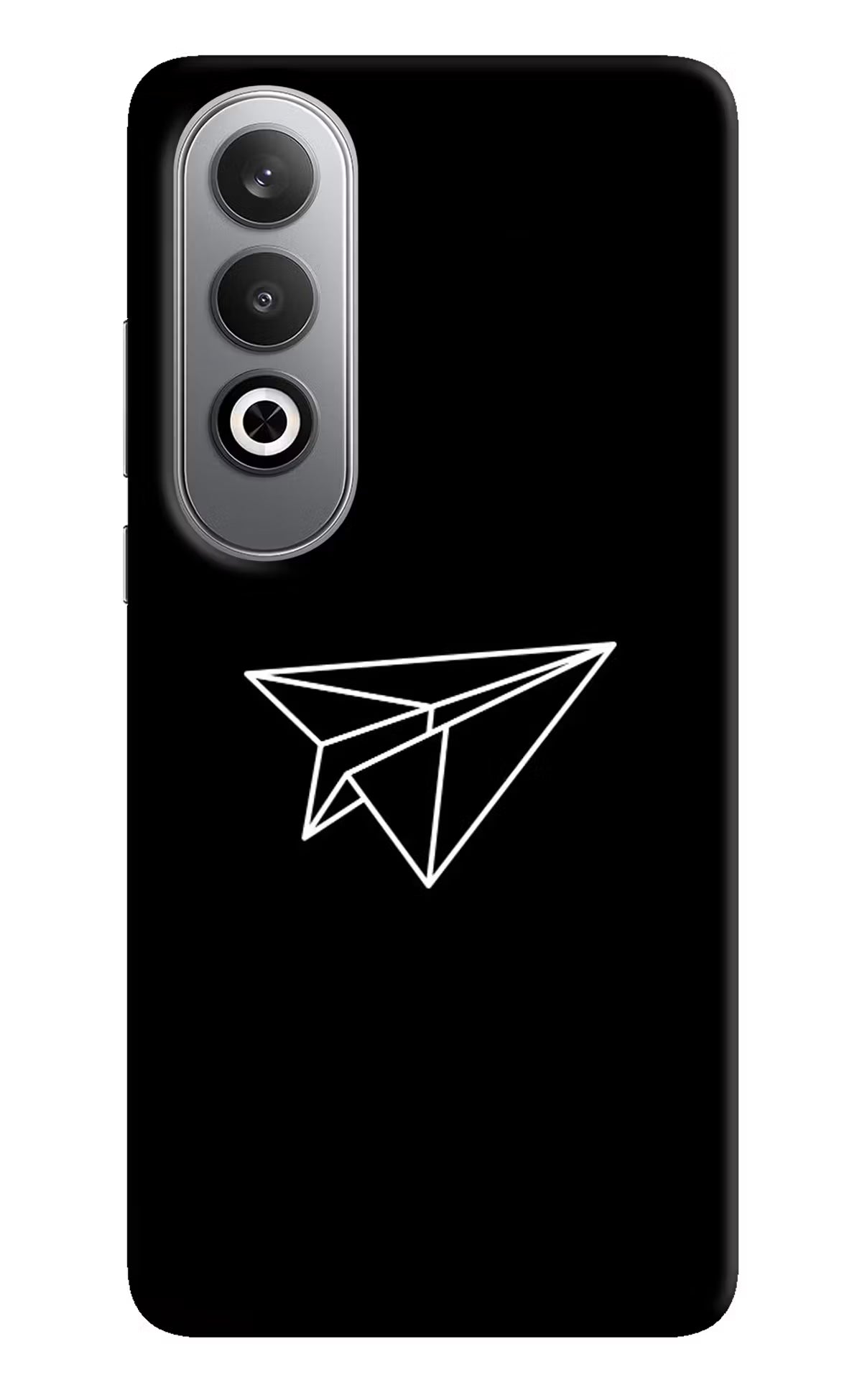Paper Plane White Oneplus Nord CE4 Hard Case Back Cover by Casekaro