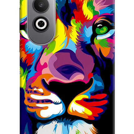 Lion Oneplus Nord CE4 Hard Case Back Cover by Casekaro