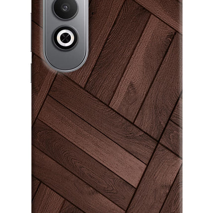 Wooden Texture Design Oneplus Nord CE4 Hard Case Back Cover by Casekaro