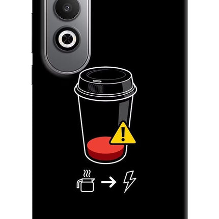 Coffee Oneplus Nord CE4 Hard Case Back Cover by Casekaro