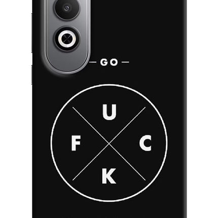 Go Fuck Yourself Oneplus Nord CE4 Hard Case Back Cover by Casekaro