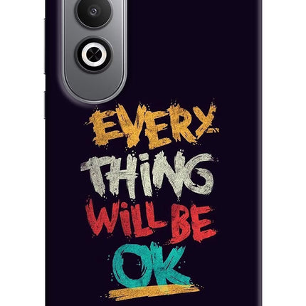 Everything Will Be Ok Oneplus Nord CE4 Hard Case Back Cover by Casekaro