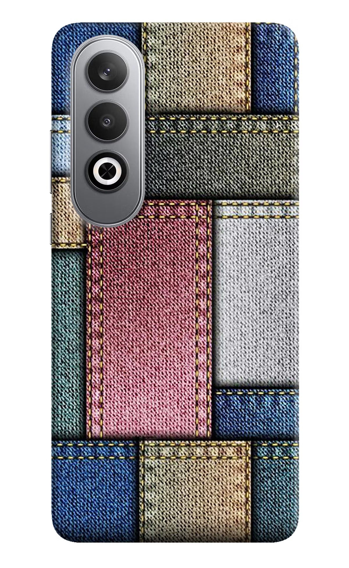 Multicolor Jeans Oneplus Nord CE4 Hard Case Back Cover by Casekaro