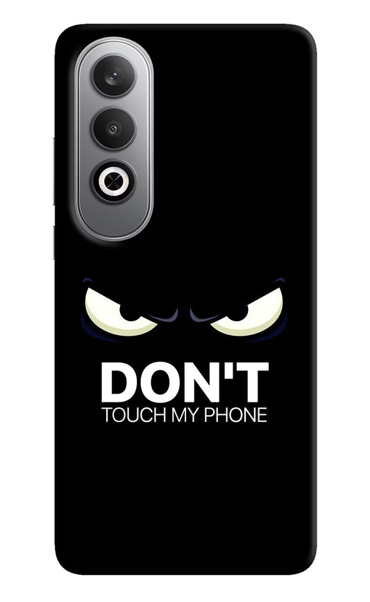Don'T Touch My Phone Oneplus Nord CE4 Hard Case Back Cover by Casekaro