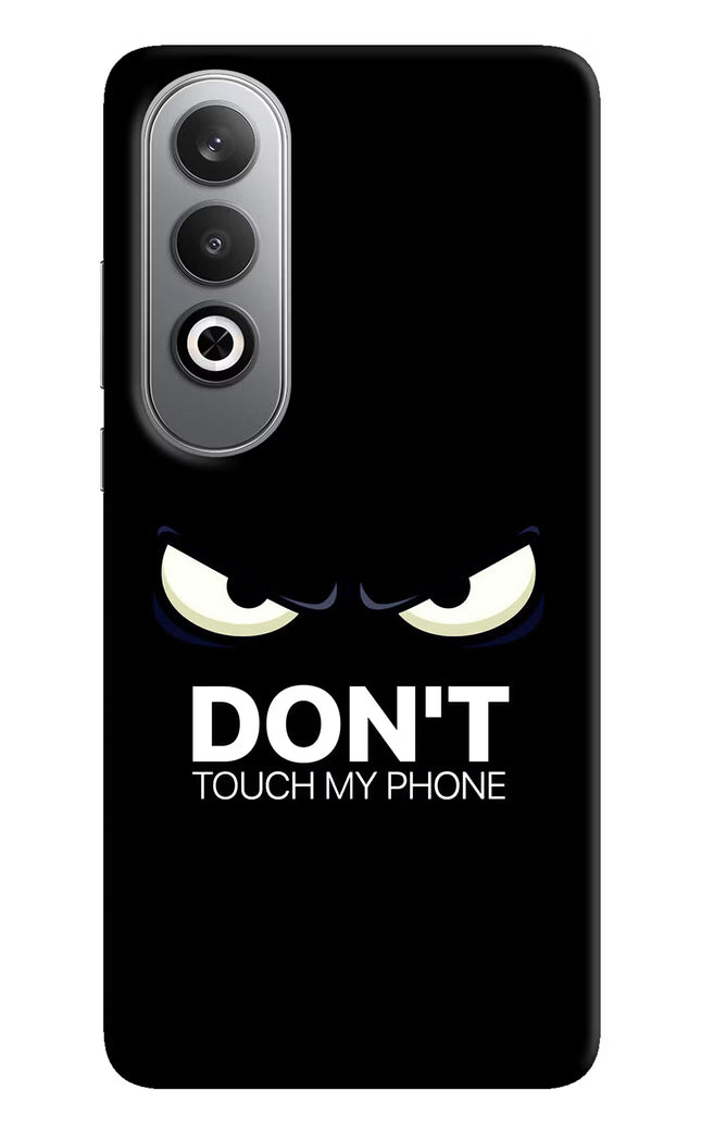Don'T Touch My Phone Oneplus Nord CE4 Hard Case Back Cover by Casekaro