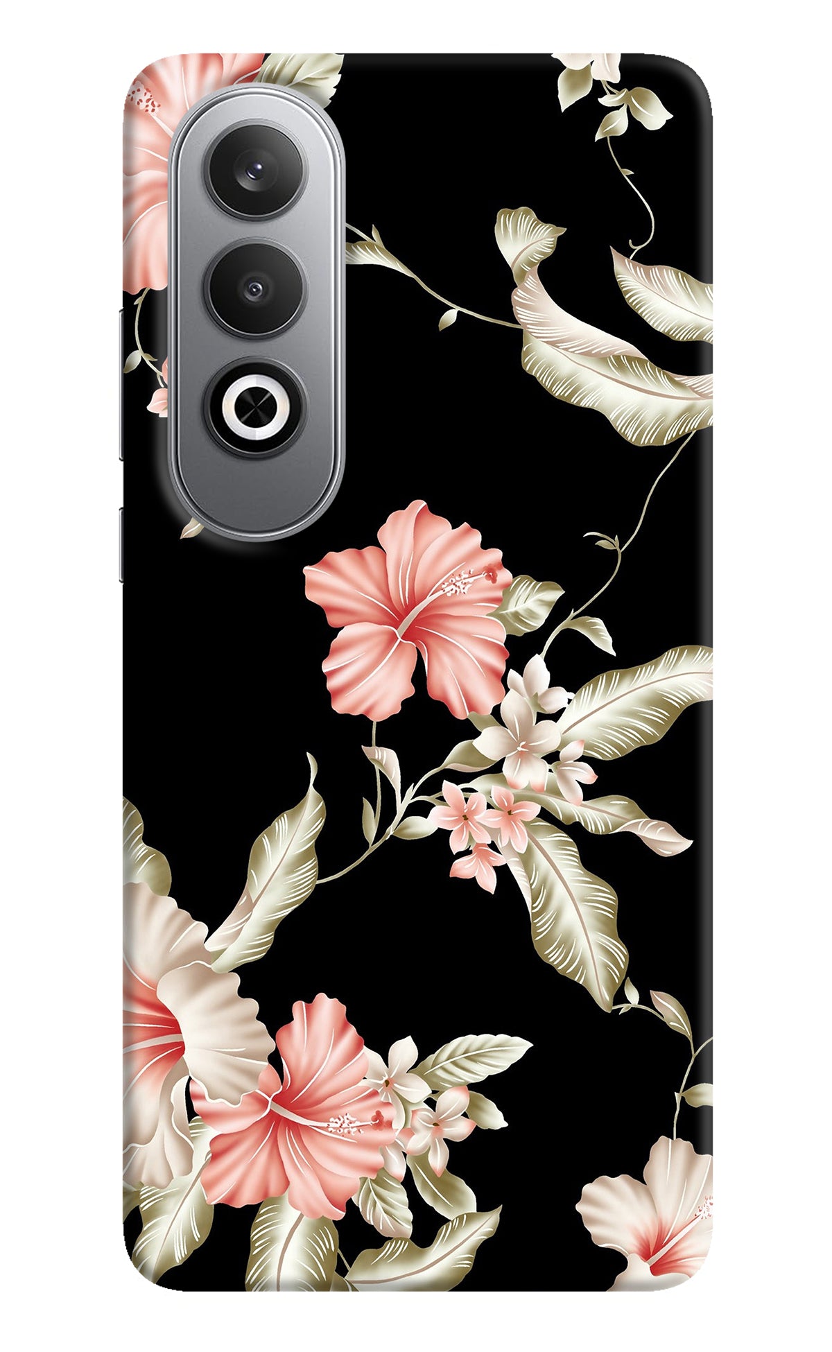 Flowers Oneplus Nord CE4 Back Cover