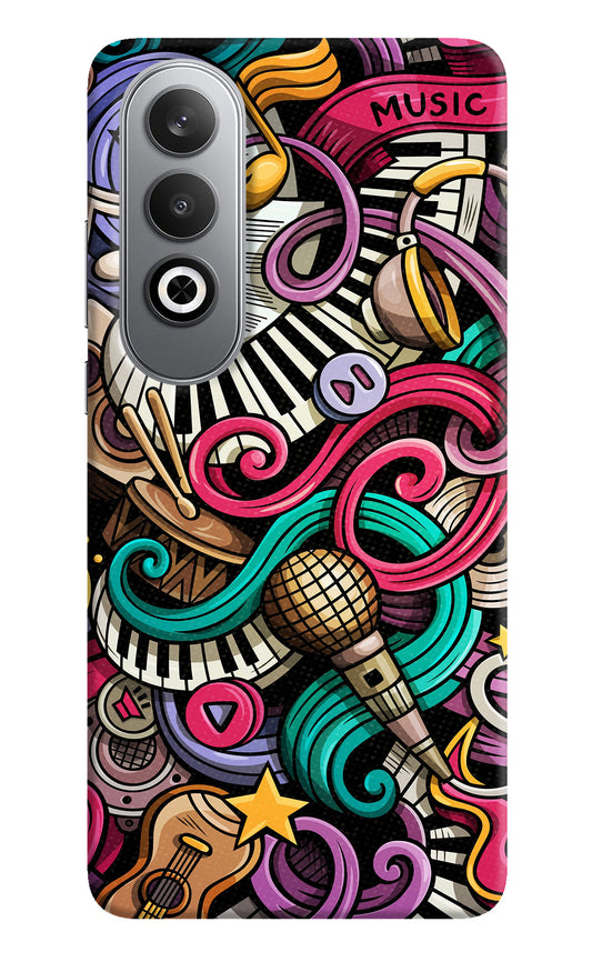 Music Abstract Oneplus Nord CE4 Back Cover