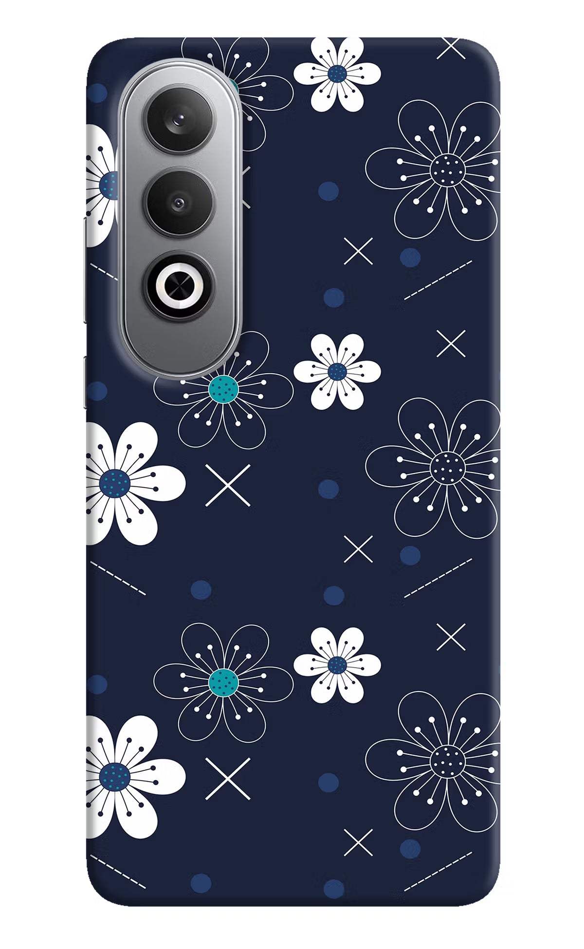 Flowers Oneplus Nord CE4 Hard Case Back Cover by Casekaro