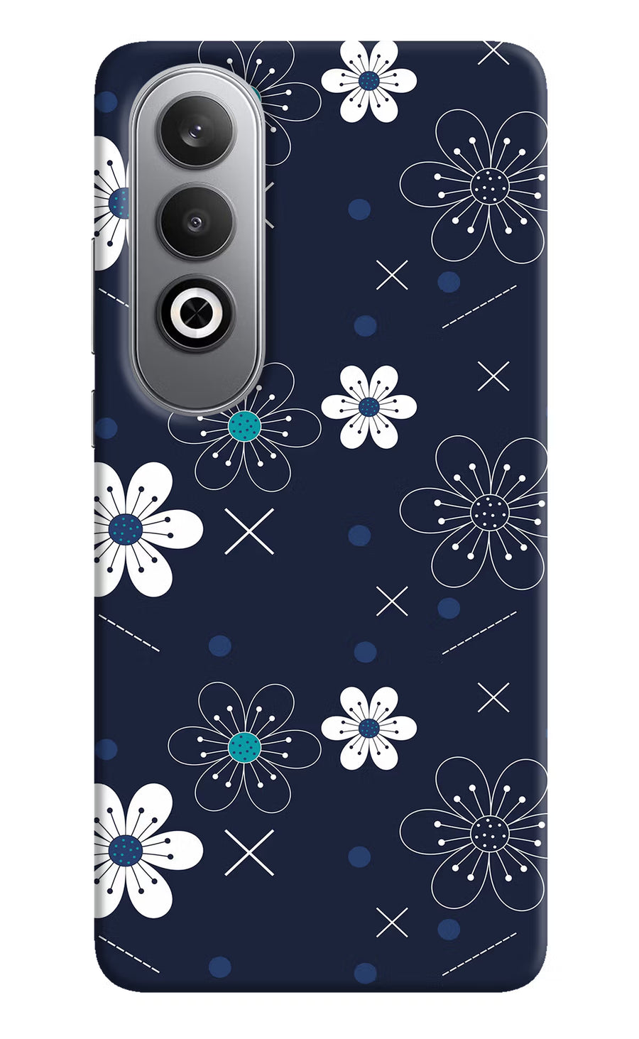Flowers Oneplus Nord CE4 Back Cover, Hard case