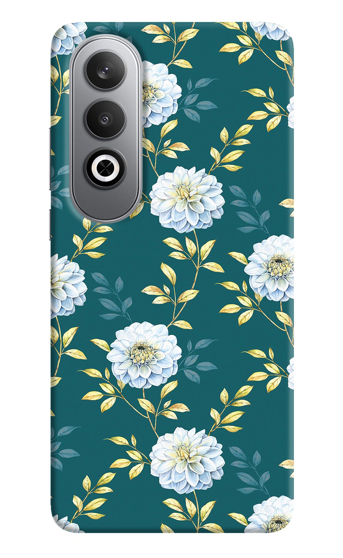 Flowers Oneplus Nord CE4 Back Cover