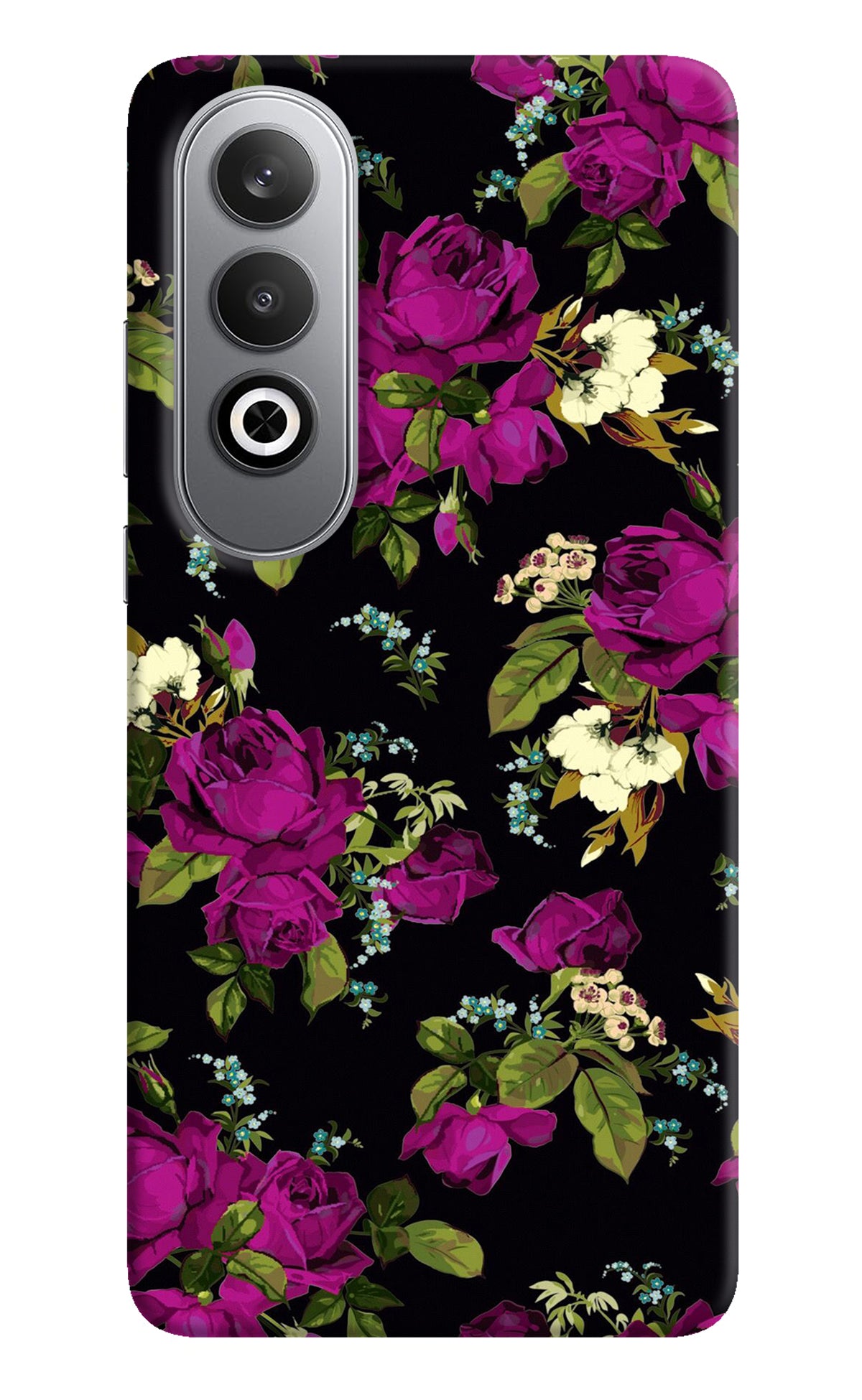 Flowers Oneplus Nord CE4 Back Cover