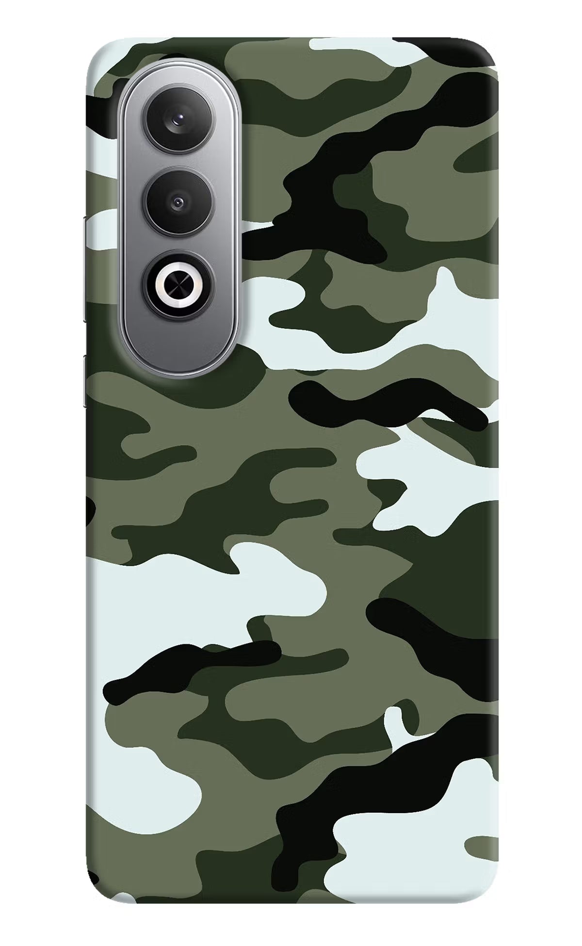 Camouflage Oneplus Nord CE4 Hard Case Back Cover by Casekaro