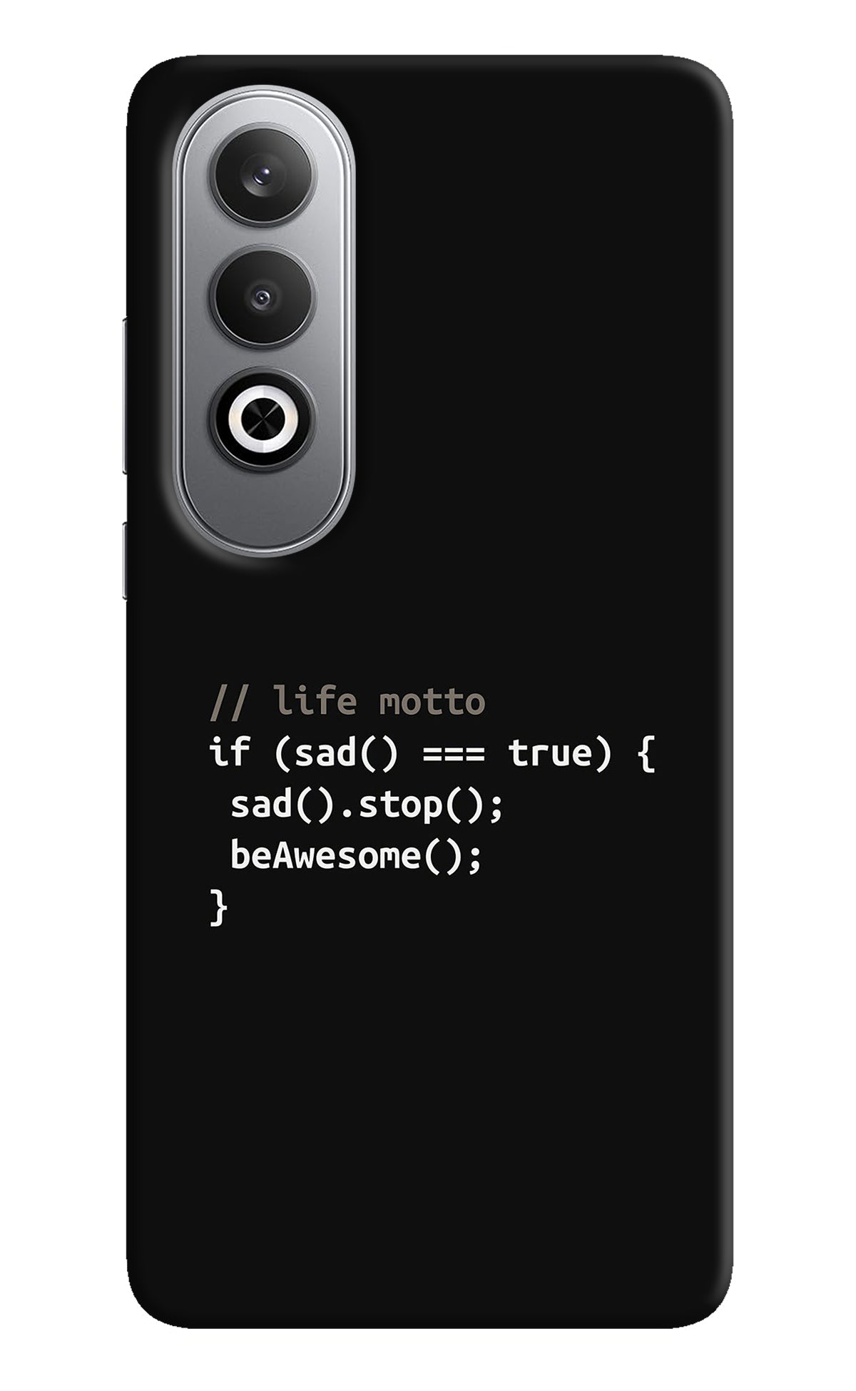 Life Motto Code Oneplus Nord CE4 Back Cover