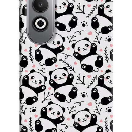 Cute Panda Oneplus Nord CE4 Hard Case Back Cover by Casekaro