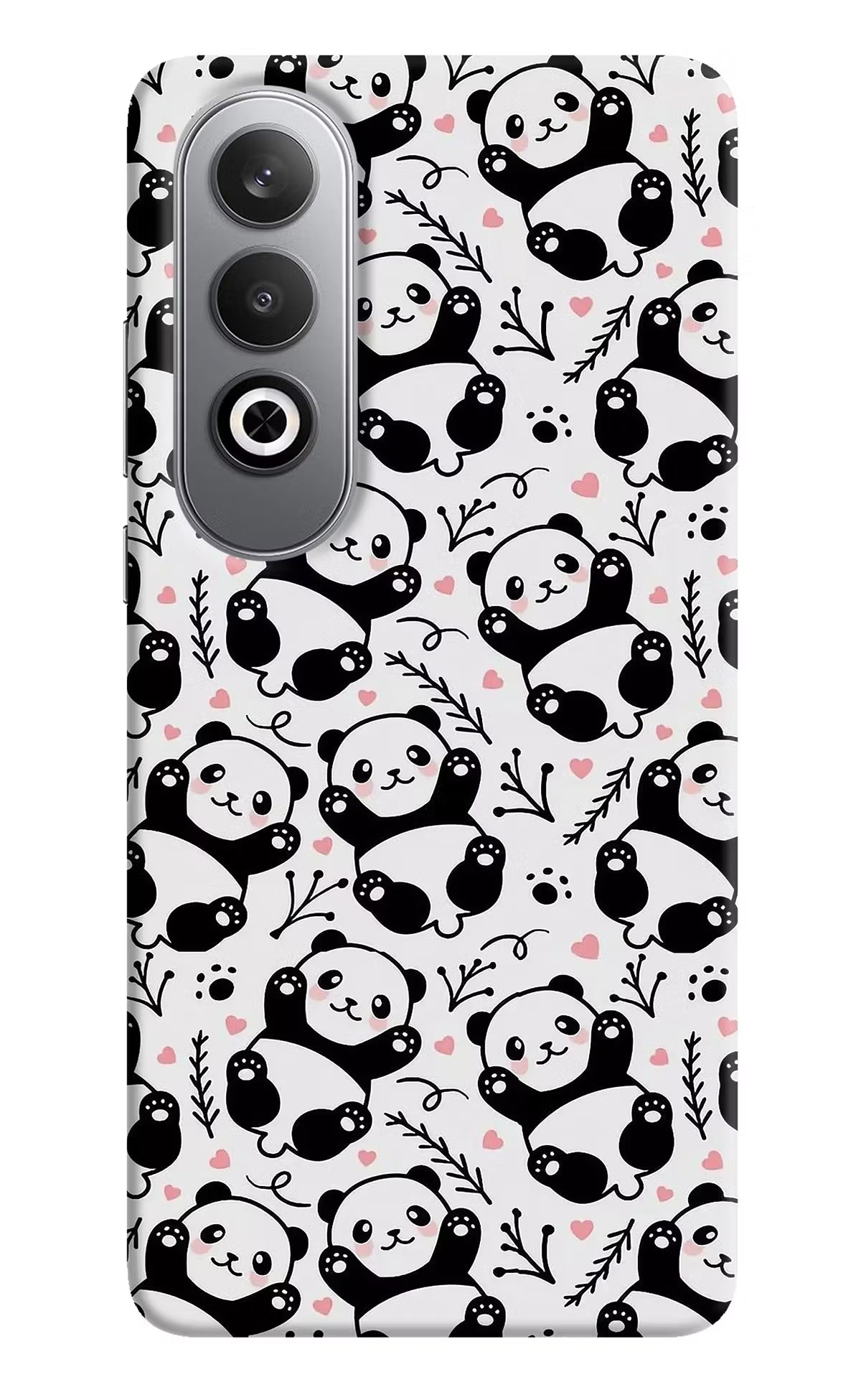 Cute Panda Oneplus Nord CE4 Hard Case Back Cover by Casekaro