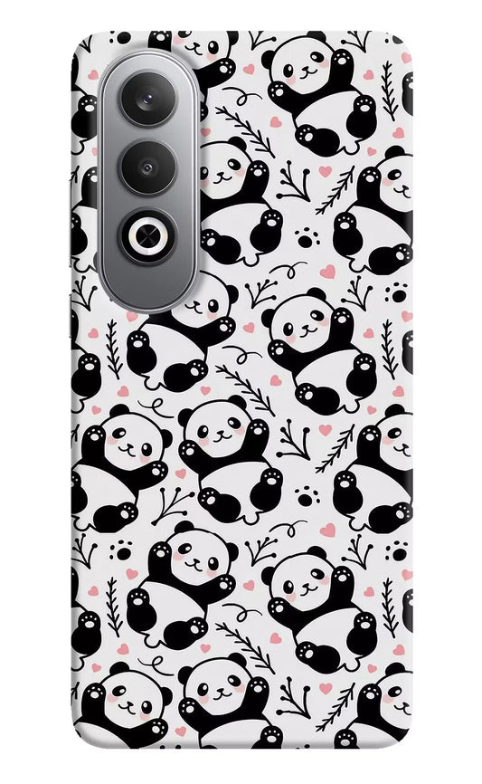 Cute Panda Oneplus Nord CE4 Hard Case Back Cover by Casekaro