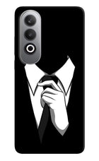Black Tie Oneplus Nord CE4 Hard Case Back Cover by Casekaro