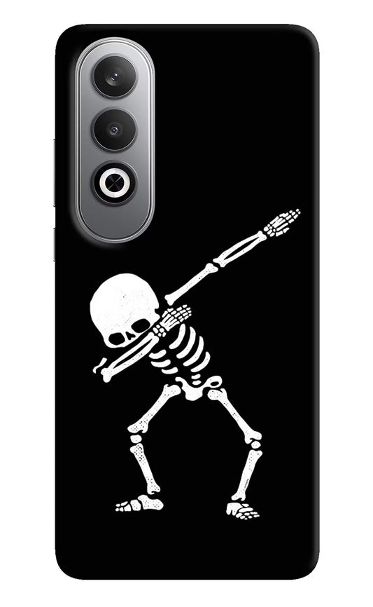 Dabbing Skeleton Art Oneplus Nord CE4 Hard Case Back Cover by Casekaro