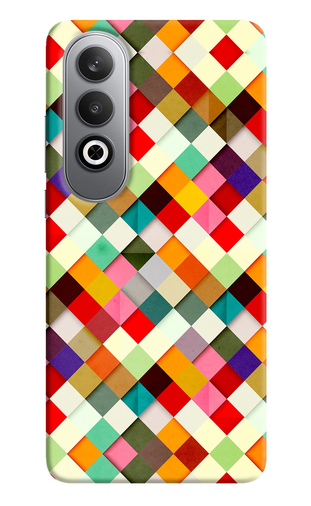 Geometric Abstract Colorful Oneplus Nord CE4 Back Cover