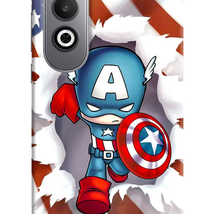 Captain America Oneplus Nord CE4 Hard Case Back Cover by Casekaro