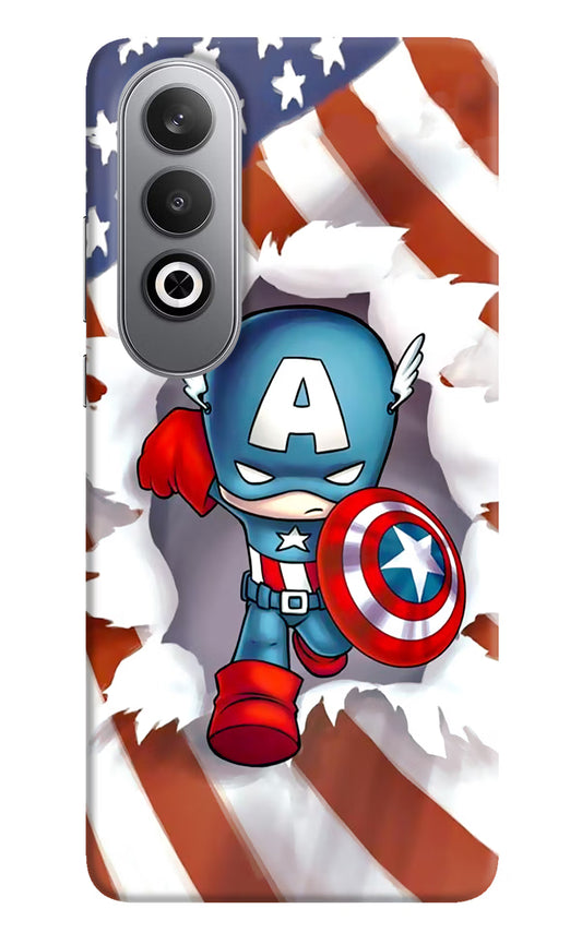 Captain America Oneplus Nord CE4 Hard Case Back Cover by Casekaro