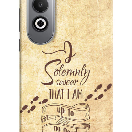 I Solemnly swear that i up to no good Oneplus Nord CE4 Hard Case Back Cover by Casekaro